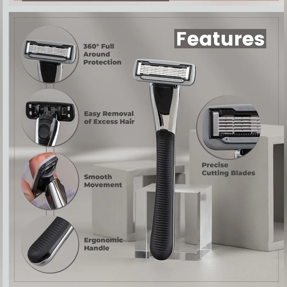 Men Shaving Razor - Picture 4 of 9